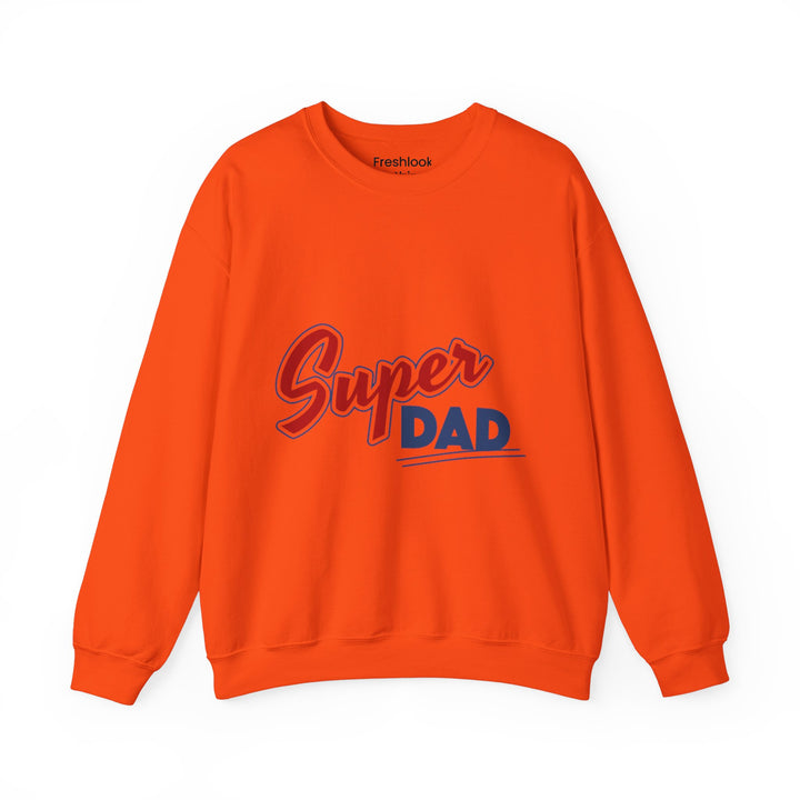 Dad’s Sweatshirt – Super Dad Perfect Father's Day Gift Design