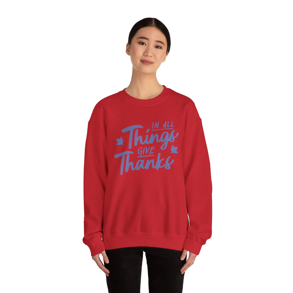 In All Things Give Thanks Design