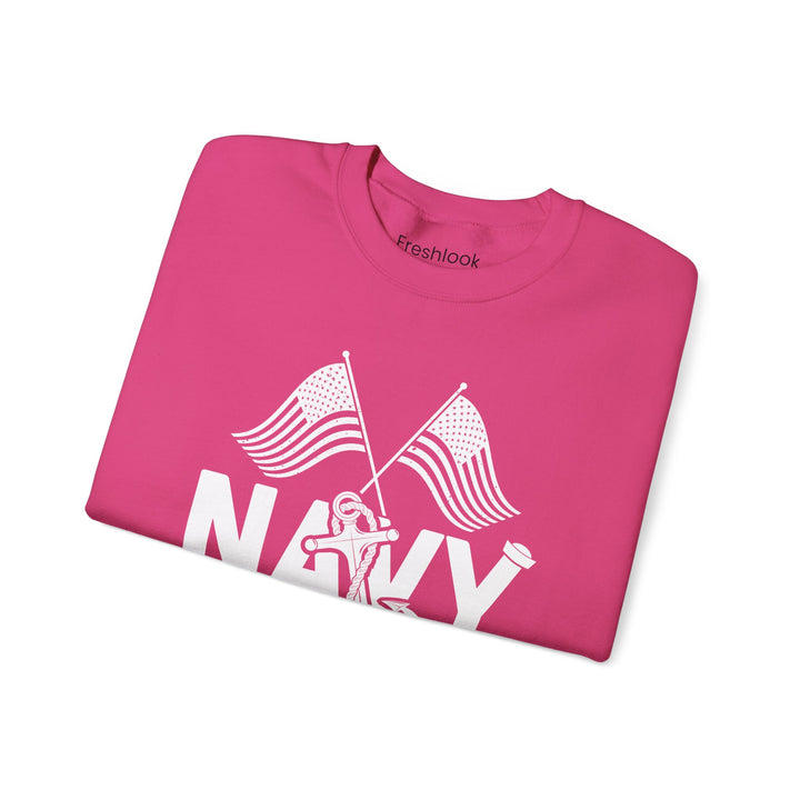 Mom's Sweatshirt - Navy Mom Design – Proud Military Family Apparel