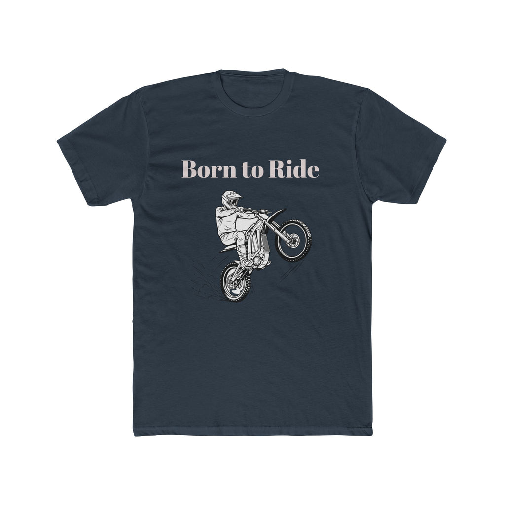 Born to Ride Dirt Bike Tee | Motocross Rider Graphic T-Shirt