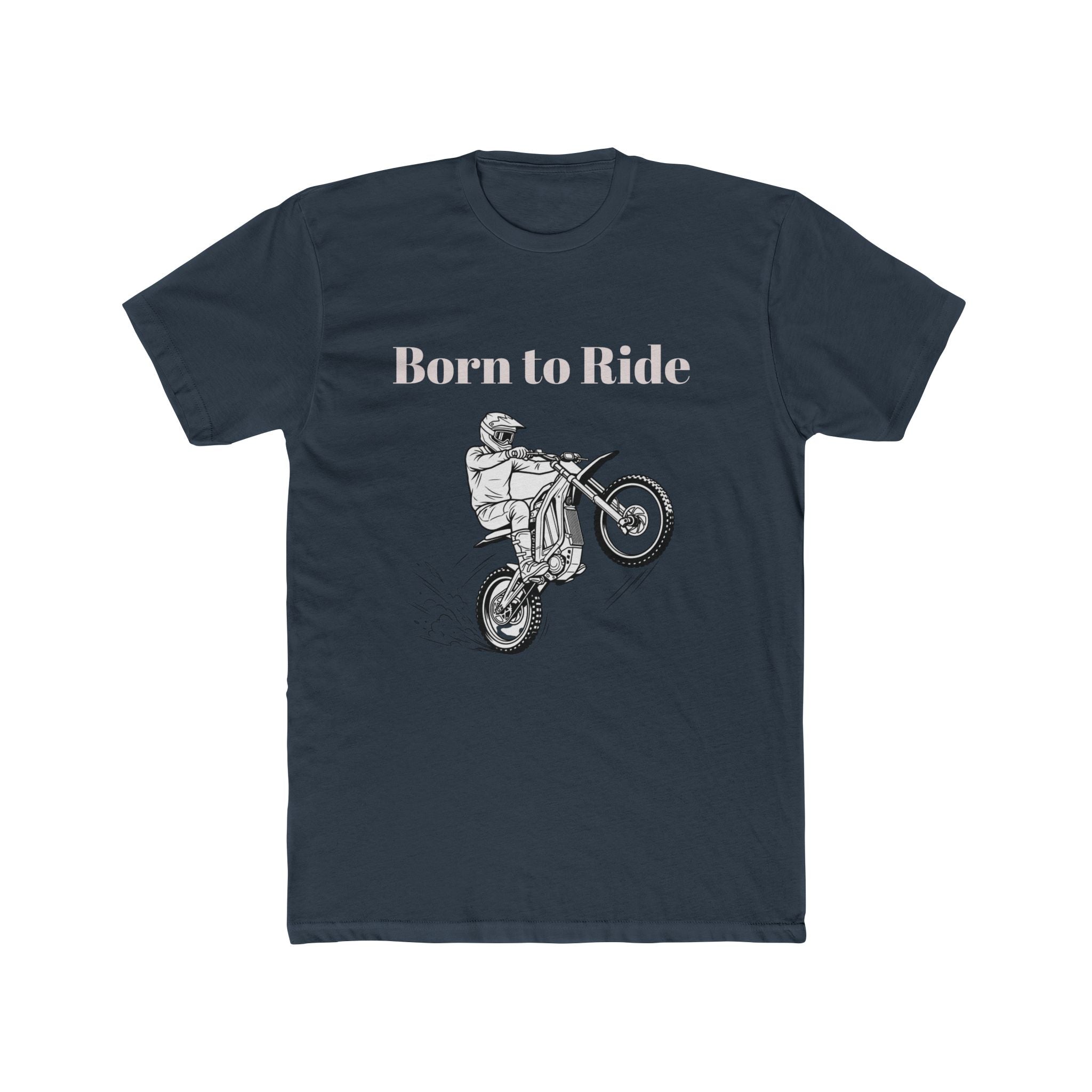 Born to Ride Dirt Bike Tee | Motocross Rider Graphic T-Shirt