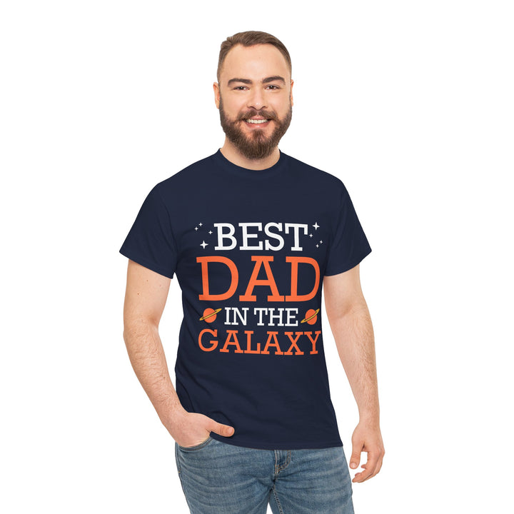 Dad's T-Shirt - Best Dad in the Galaxy Design