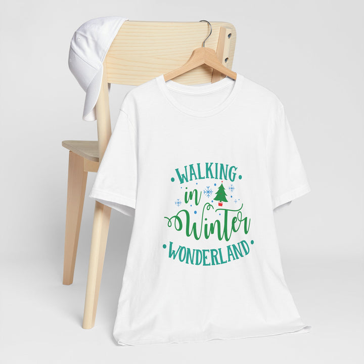 Walking in Winter Wonderland, Christmas T-shirt, Holiday tees, Family Christmas Shirts