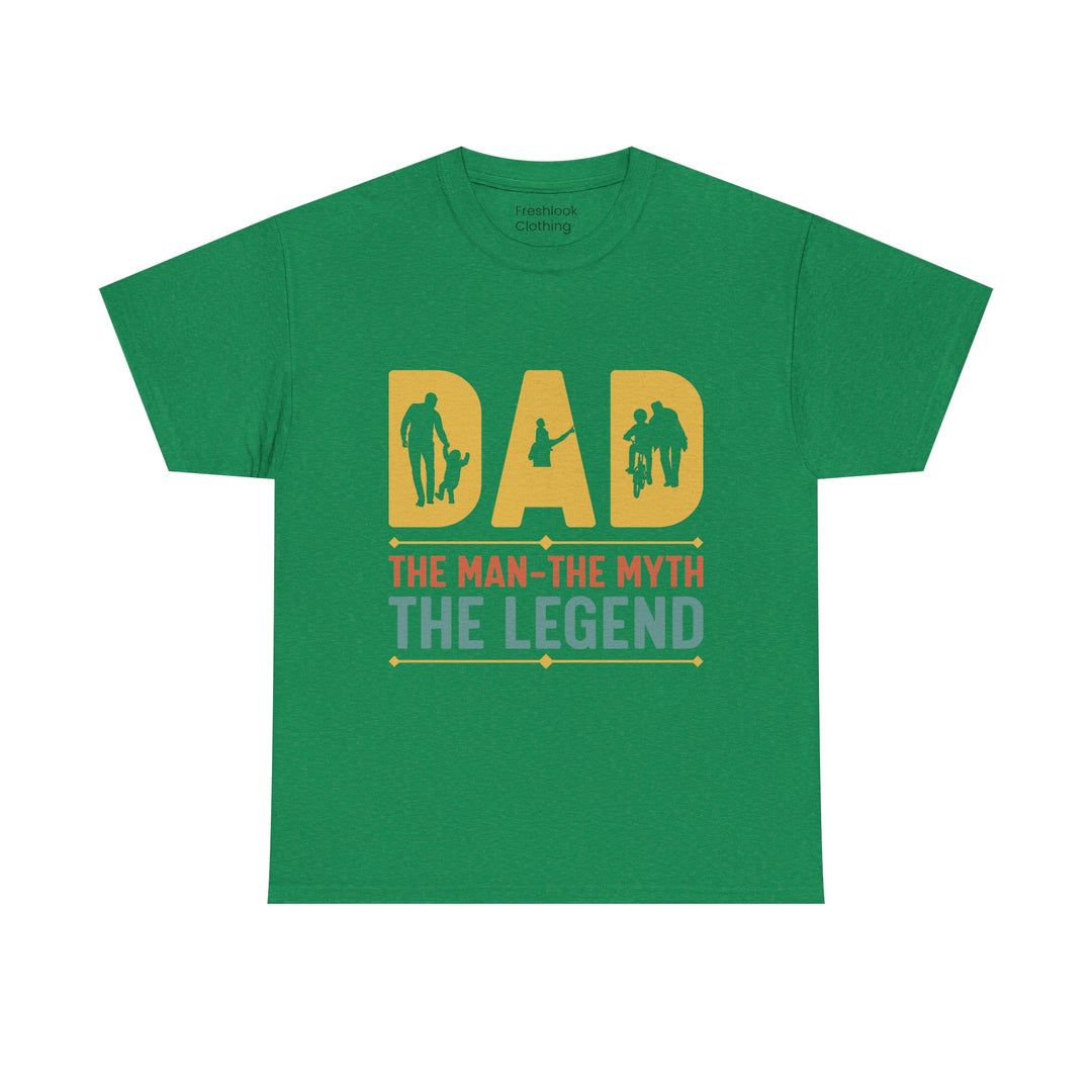 Dad's T-Shirt - Dad The Man The Myth The Legend Design