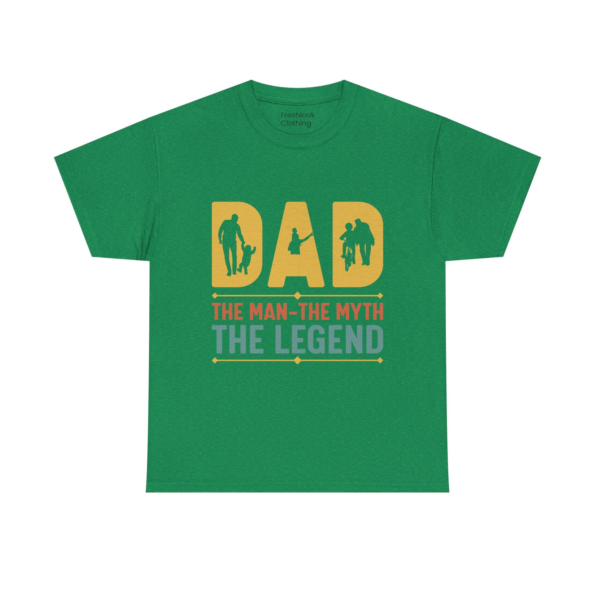 Dad's T-Shirt - Dad The Man The Myth The Legend Design