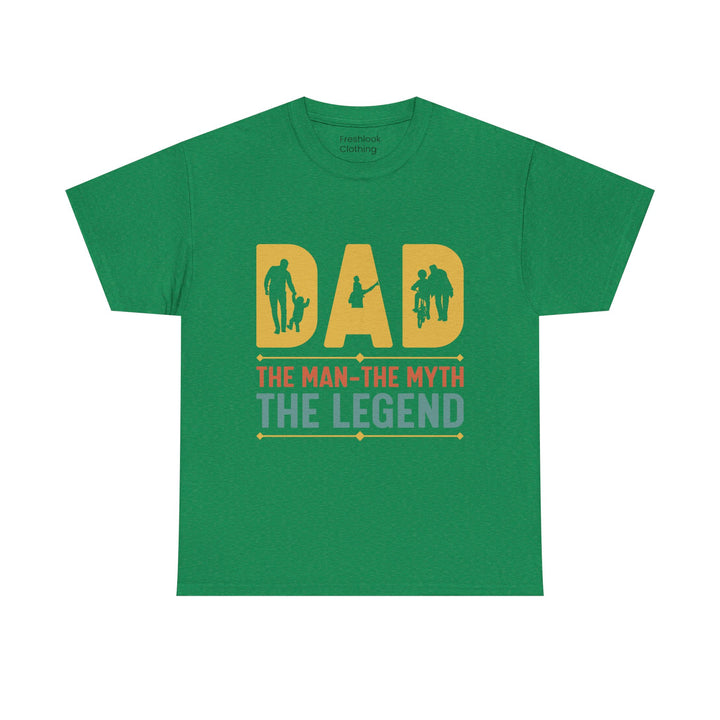 Dad's T-Shirt - Dad The Man The Myth The Legend Design