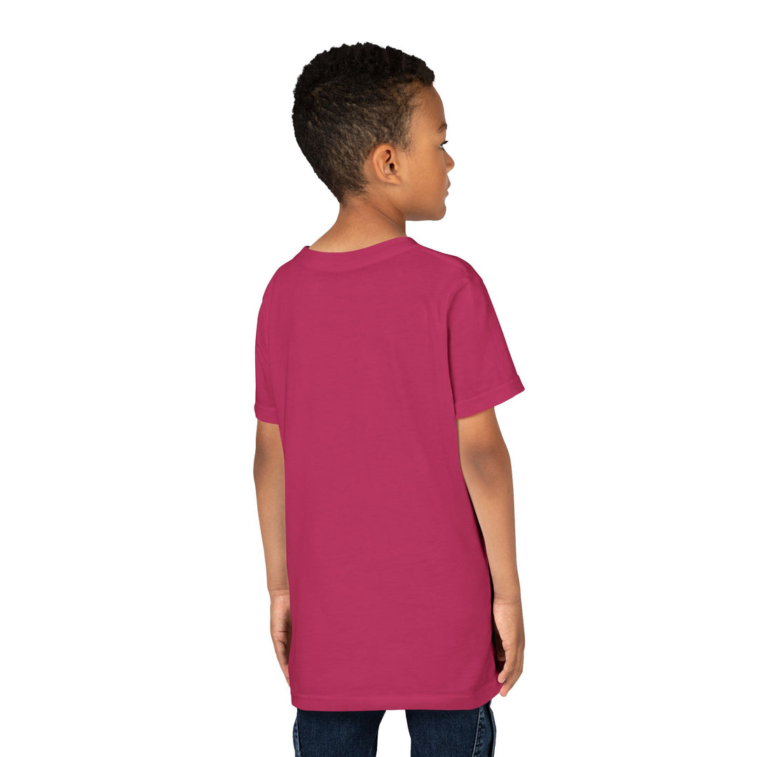 10th Birthday Youth Tee – Pink Donut "Happy 10 Birthday" Kids Shirt