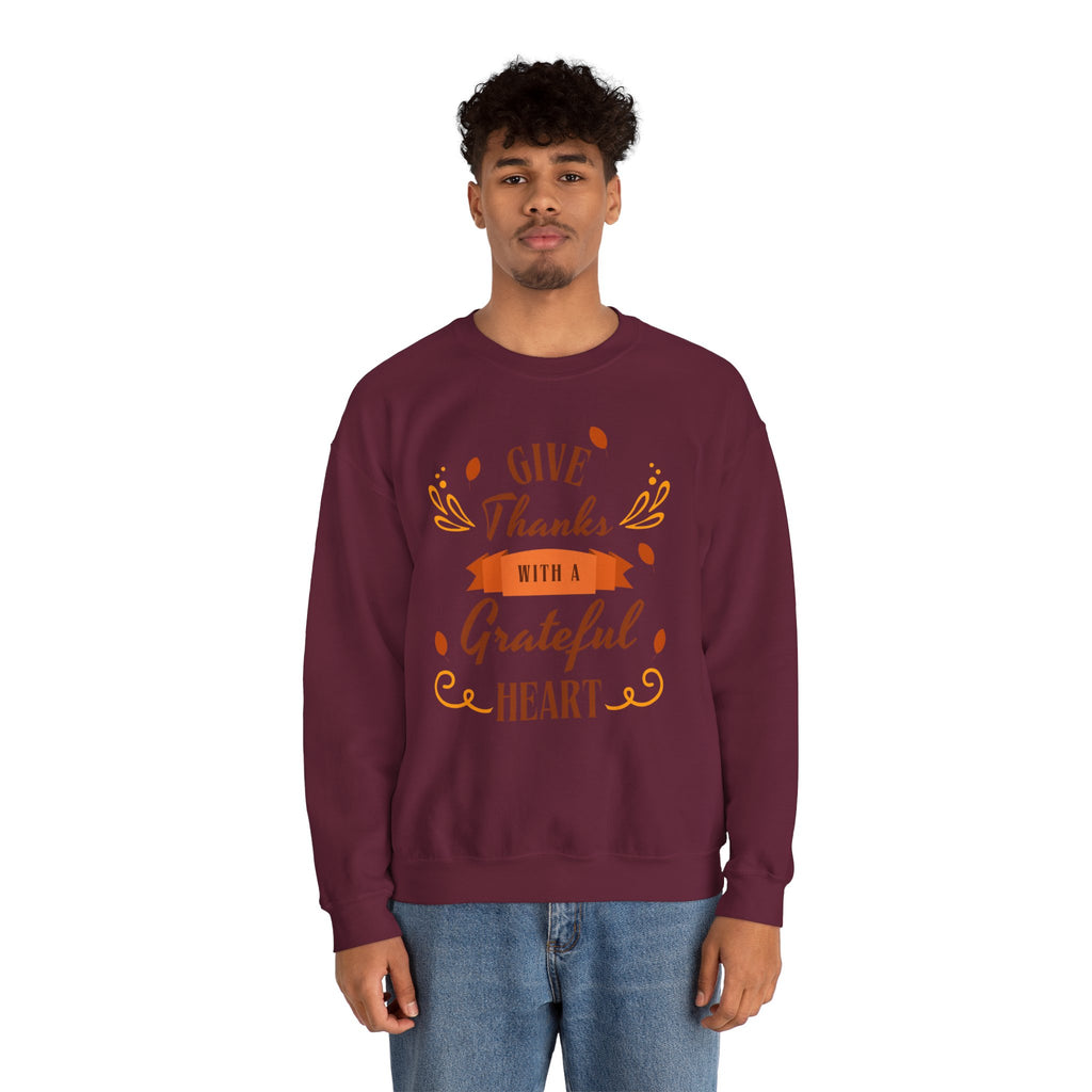 Give Thanks with a Grateful Heart Design