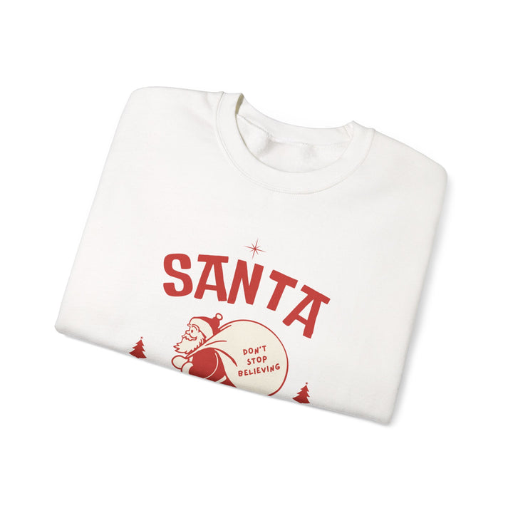 Santa Squad Sweatshirt — Retro Santa Holiday Crewneck