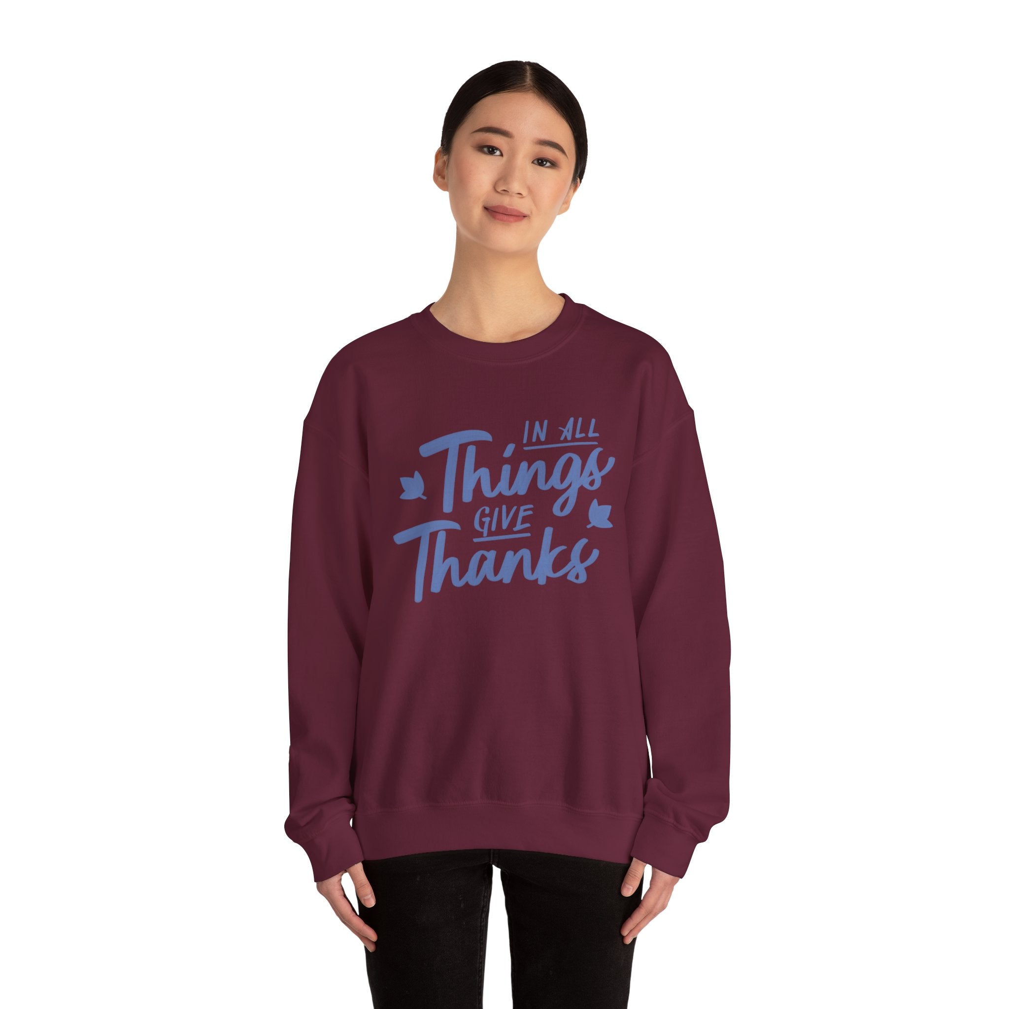 In All Things Give Thanks Design