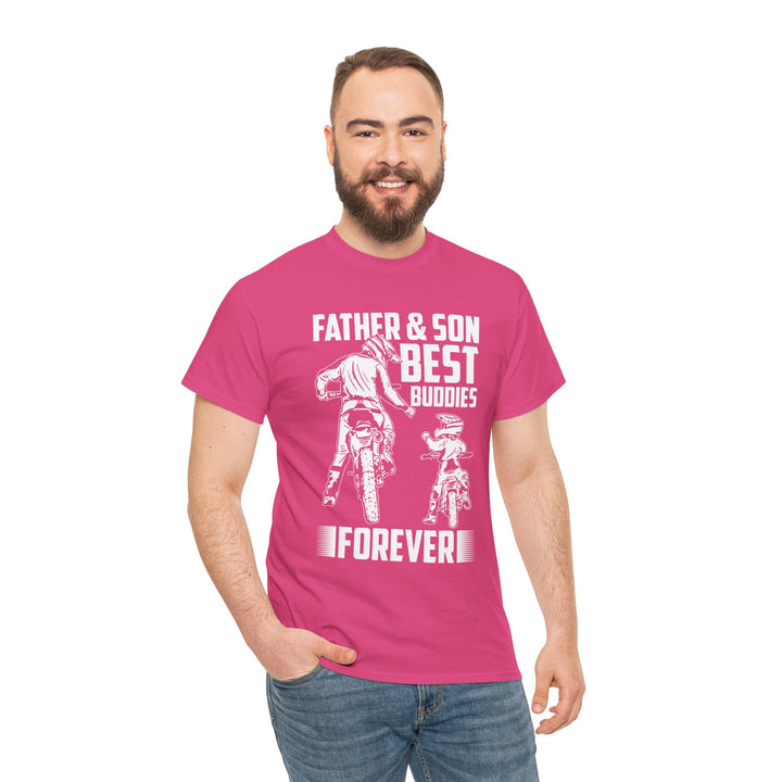 Dad's T-Shirt - Father & Son Best Buddies Forever Design