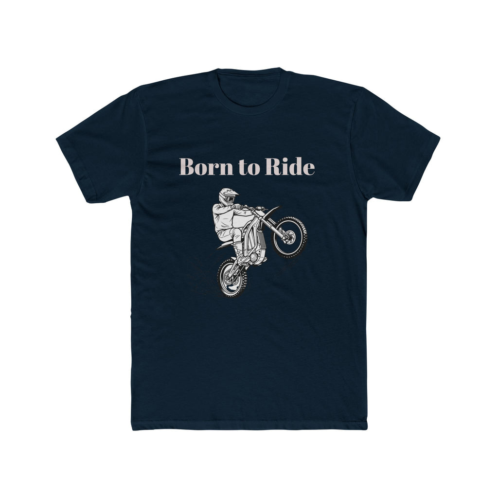 Born to Ride Dirt Bike Tee | Motocross Rider Graphic T-Shirt