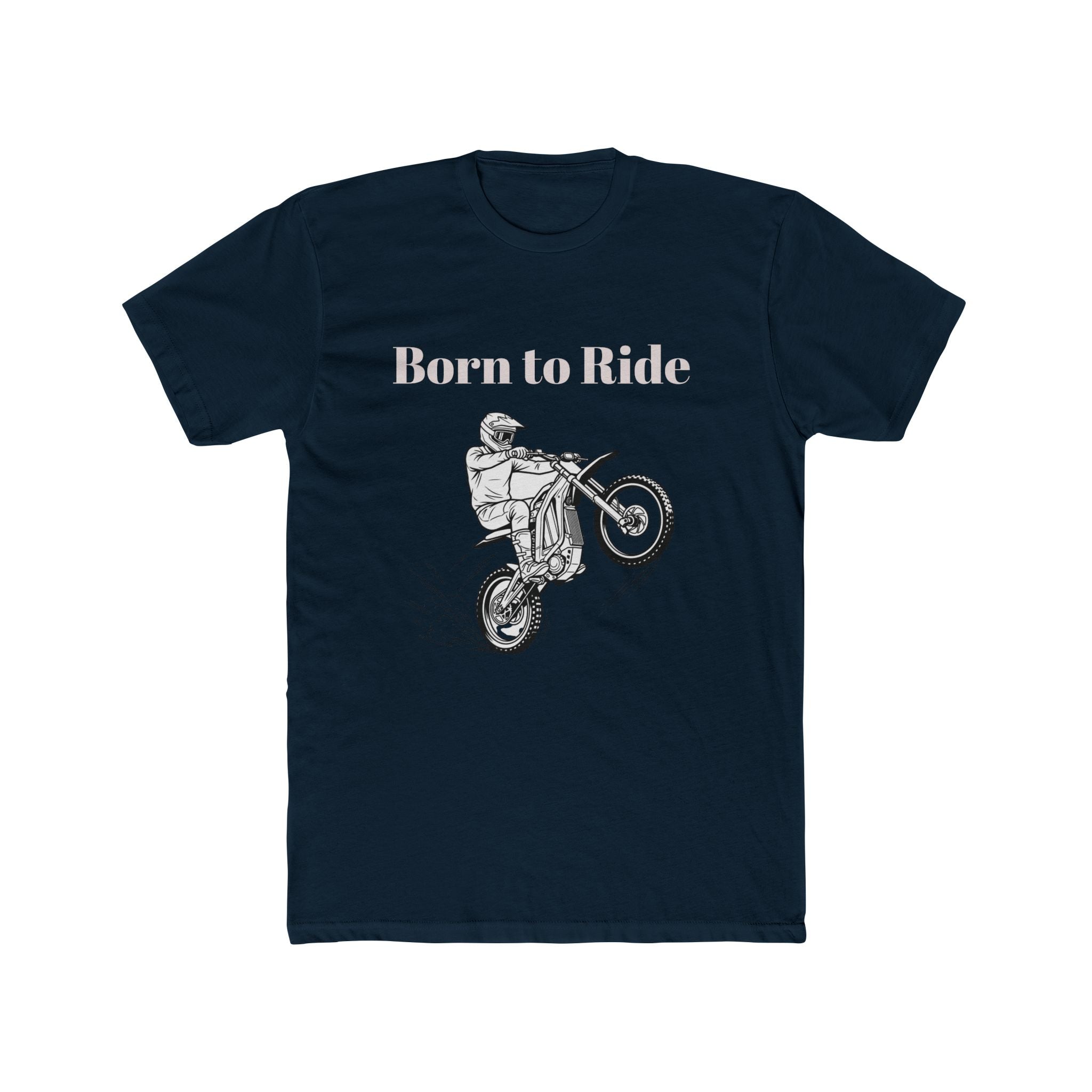Born to Ride Dirt Bike Tee | Motocross Rider Graphic T-Shirt