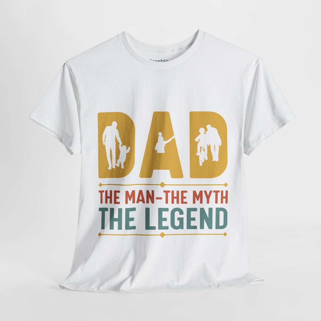 Dad's T-Shirt - Dad The Man The Myth The Legend Design