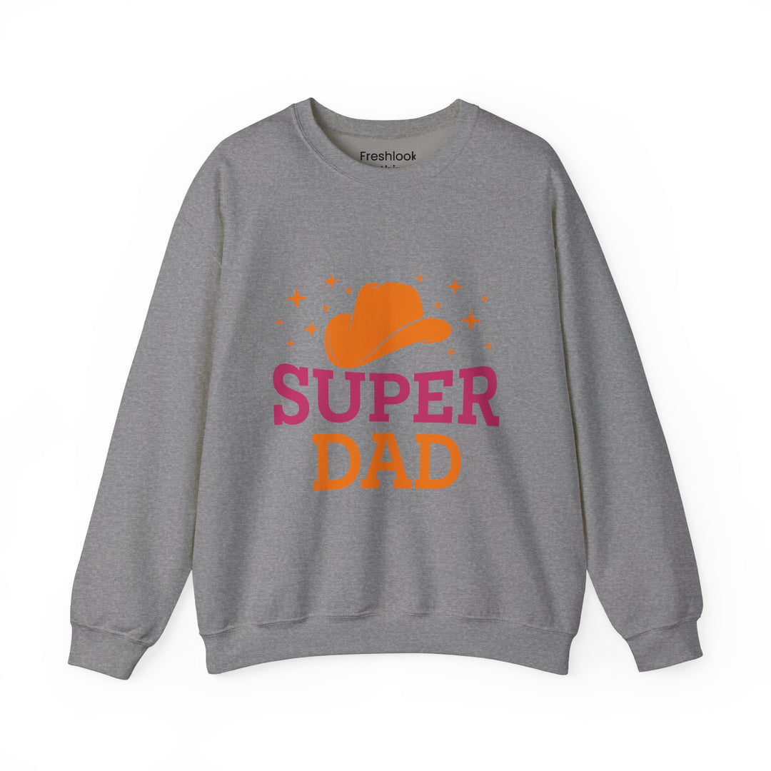 Dad’s Sweatshirt – Super Dad Design