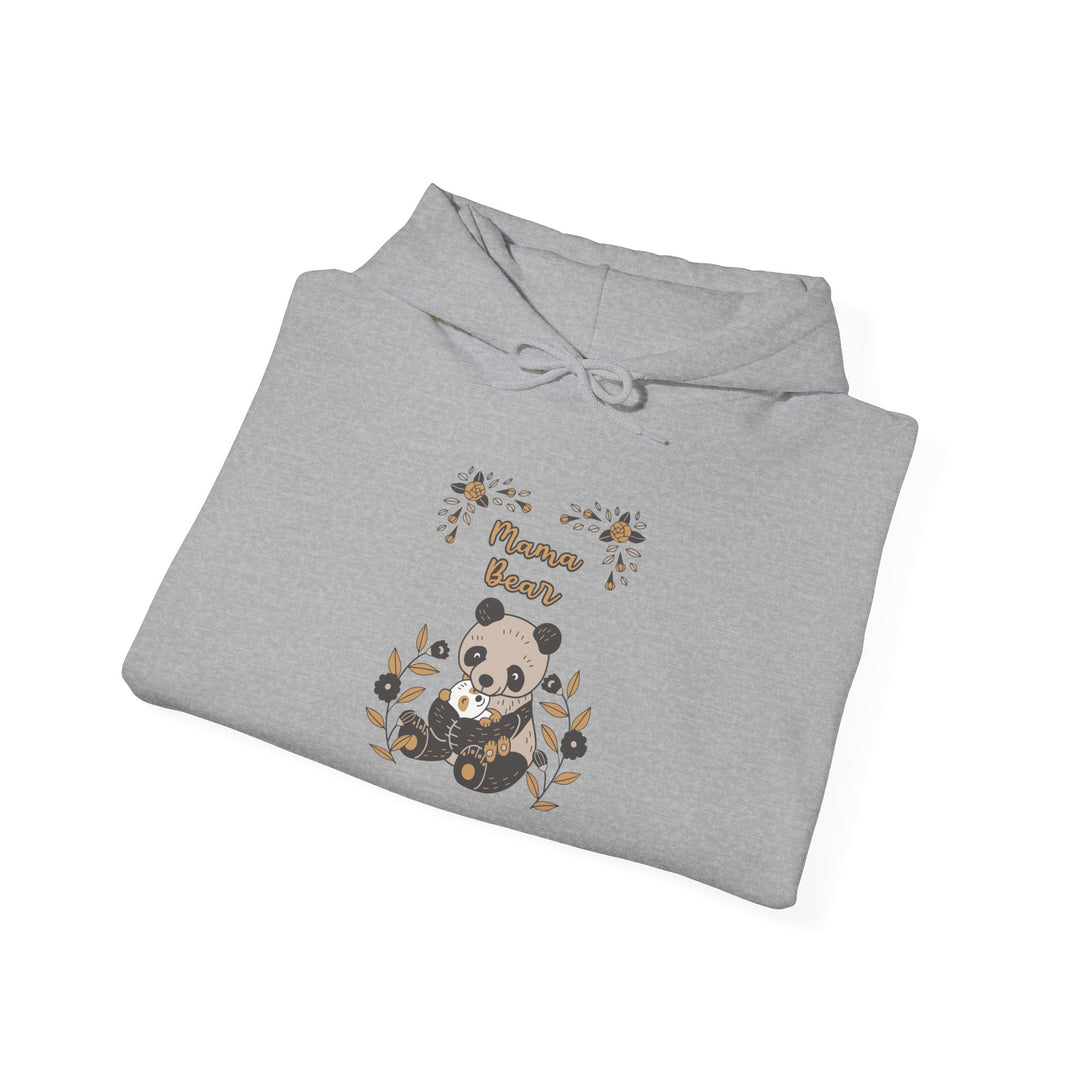 Mom's Unisex Hooded Sweatshirt - Mama Bear Design