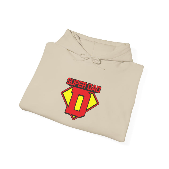 Dad’s Hooded Sweatshirt – Super Dad Design