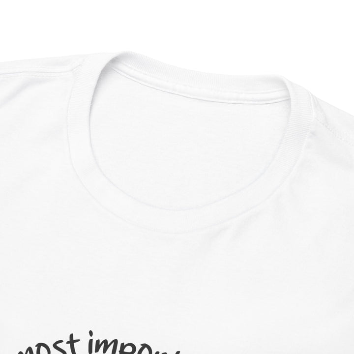 Mom's T-Shirt - The Most Important People In My Life Call Me Mom Design