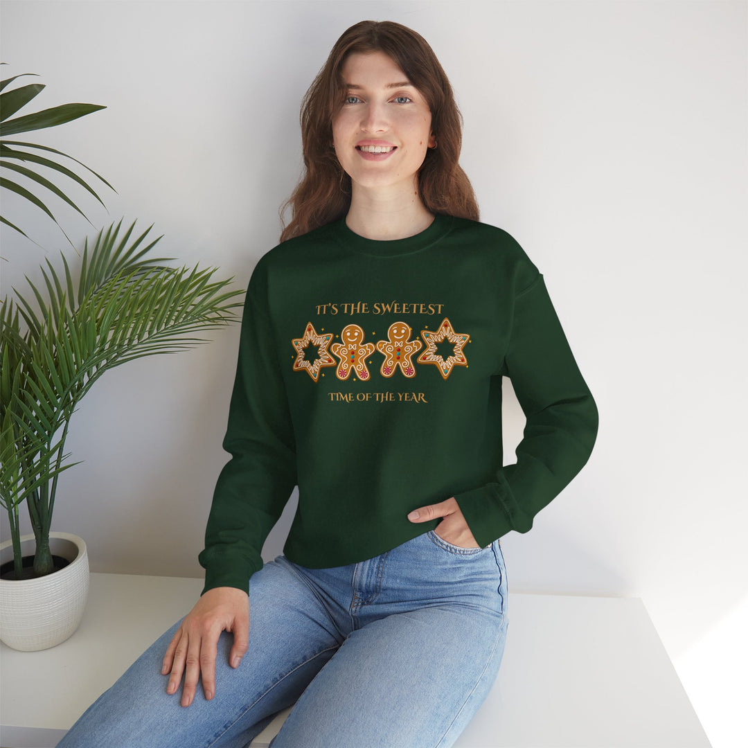 Sweatshirt - "It's the Sweetest Time of the Year" Gingerbread Holiday Crewneck