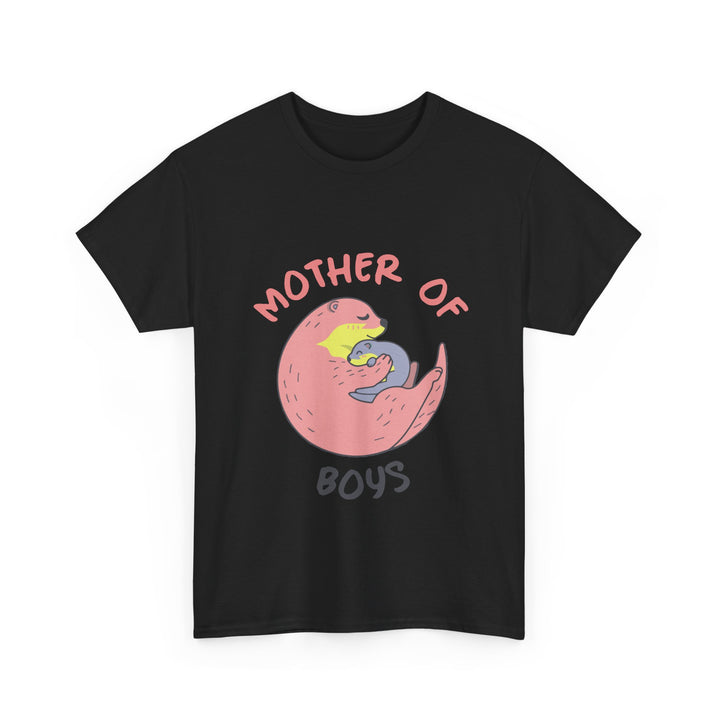 Mom's T-Shirt - Mother of Boys Design