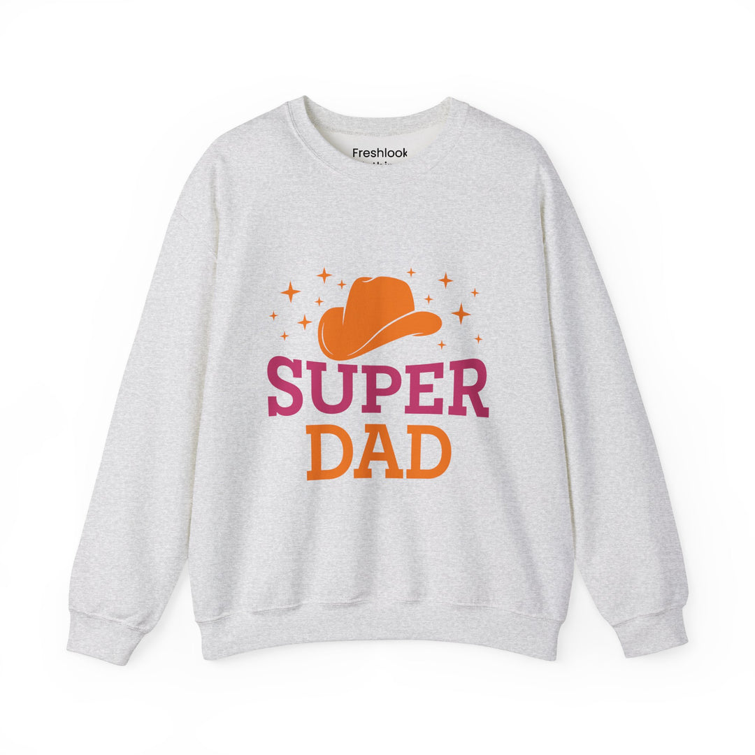 Dad’s Sweatshirt – Super Dad Design