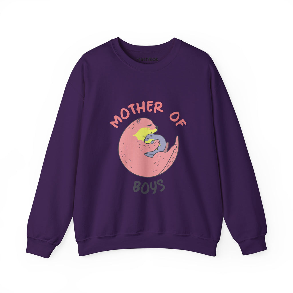 Mom Sweatshirt - Mother of Boys Design