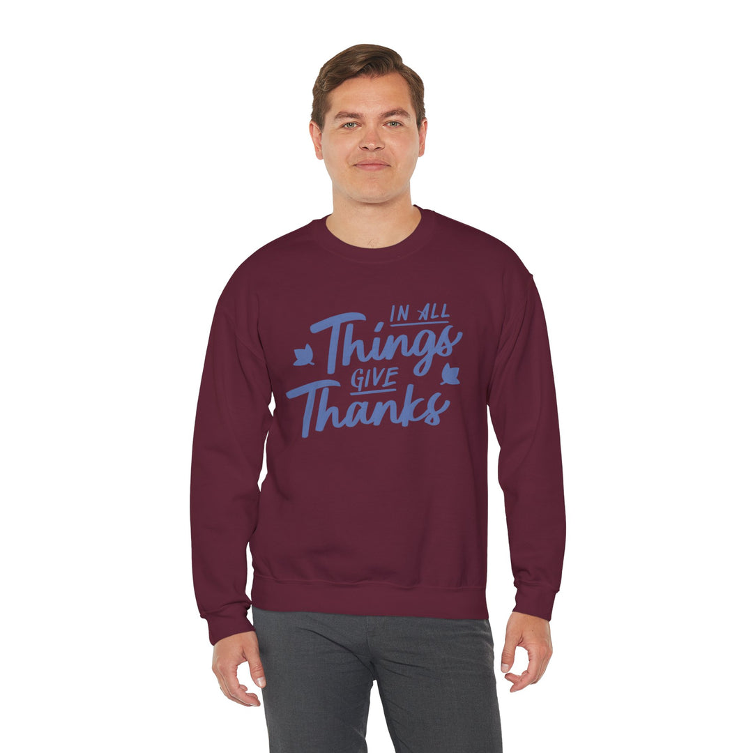 In All Things Give Thanks Design