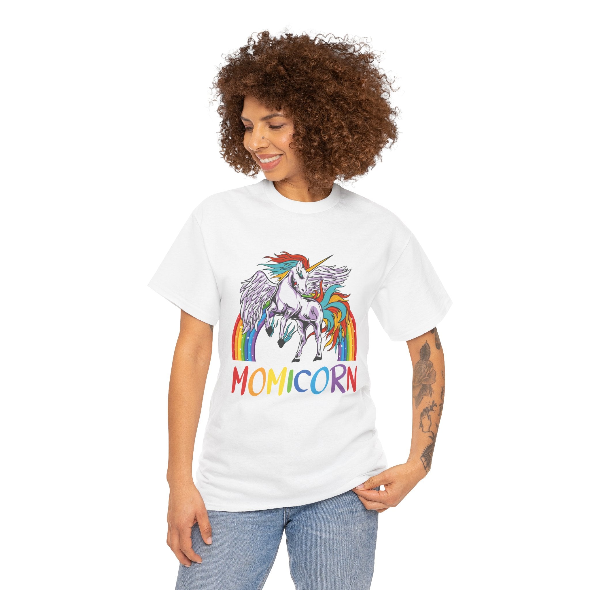 Mom T-Shirt - MOMICORN Design