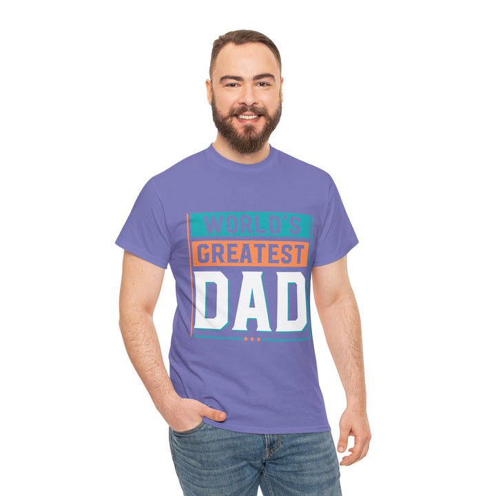 Dad's T-Shirt - World's Greatest Dad Design