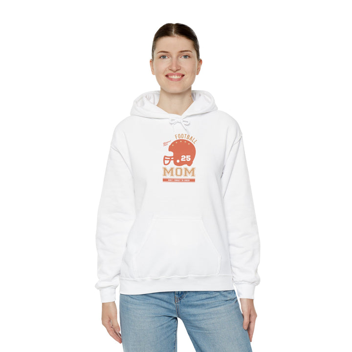 Mom's Hooded Sweatshirt – Football Mom - Perfect Gift for Sports Moms Design