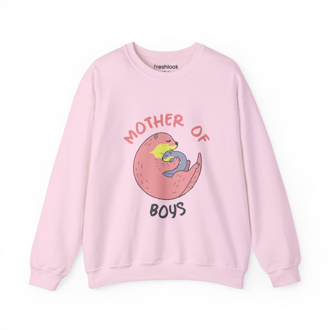 Mom's Sweatshirt - Mother of Boys Design