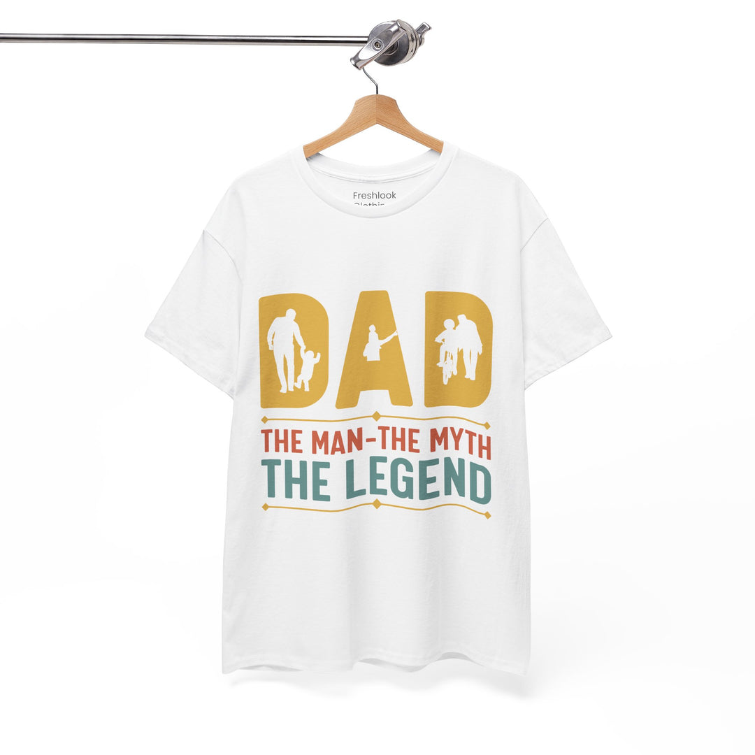 Dad's T-Shirt - Dad The Man The Myth The Legend Design