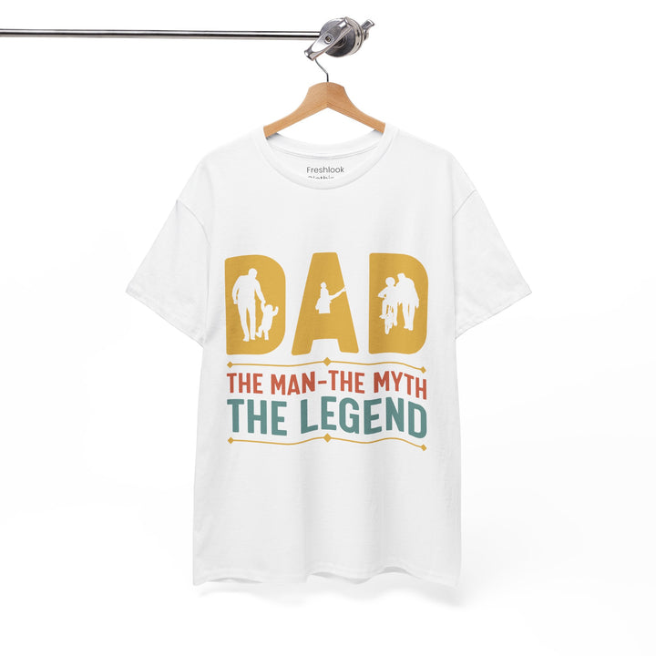 Dad's T-Shirt - Dad The Man The Myth The Legend Design