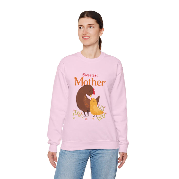 Mom's Sweatshirt - Sweetest Mother Design