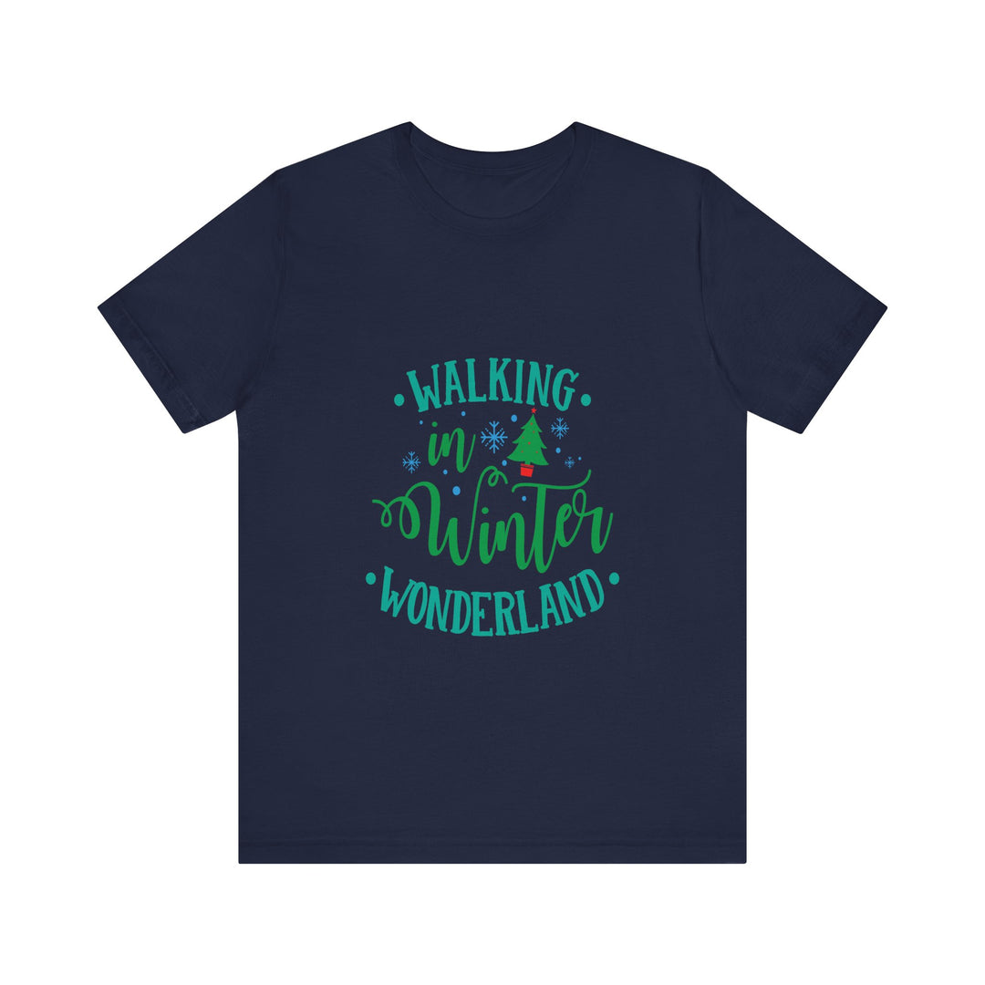 Walking in Winter Wonderland, Christmas T-shirt, Holiday tees, Family Christmas Shirts