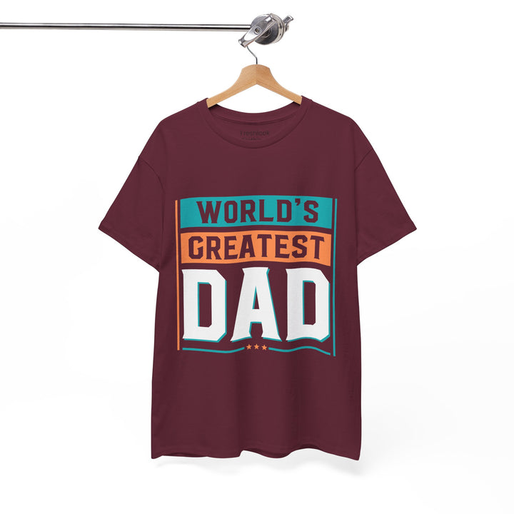 Dad's T-Shirt - World's Greatest Dad Design