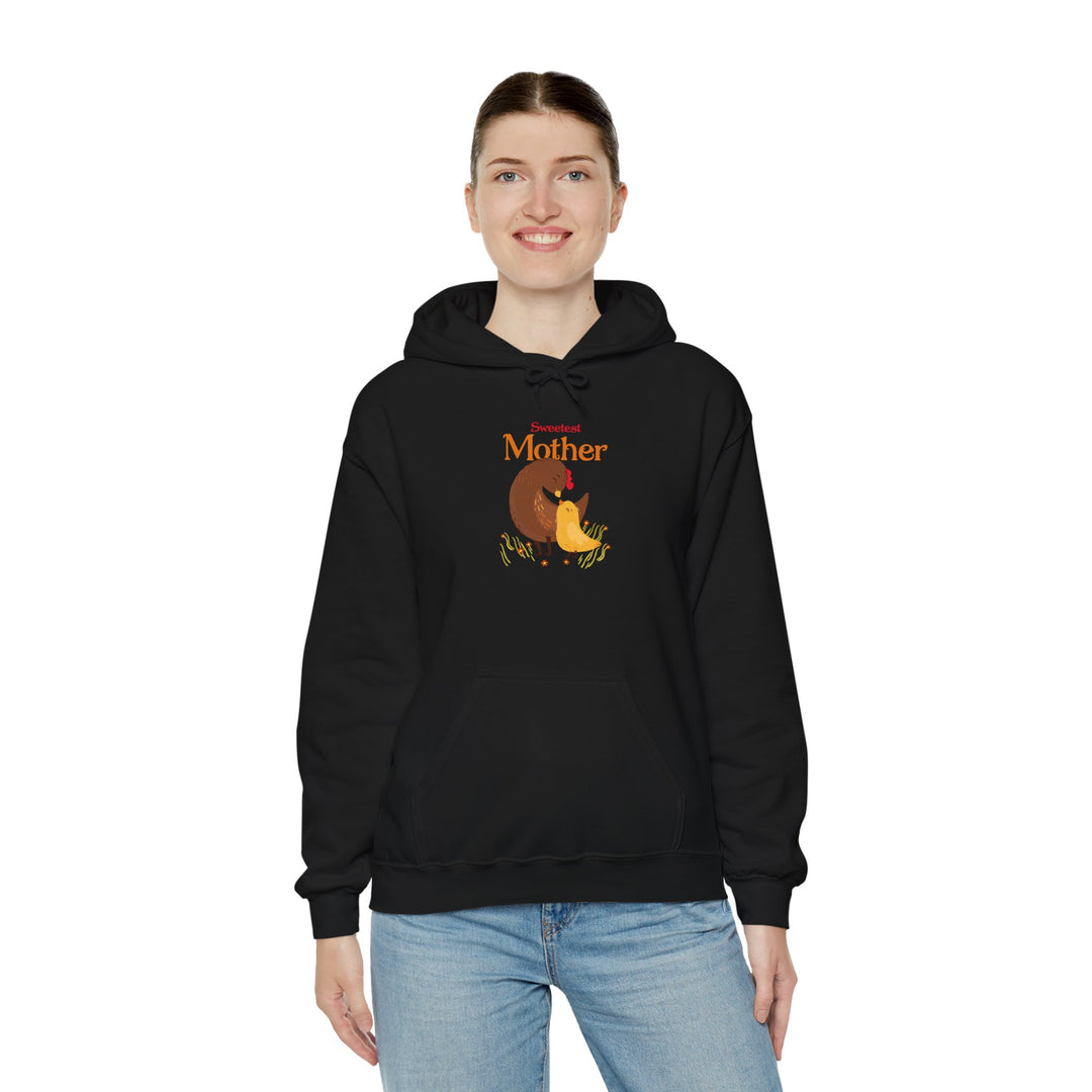 Mom's Unisex Hooded Sweatshirt - Sweetest Mother Design