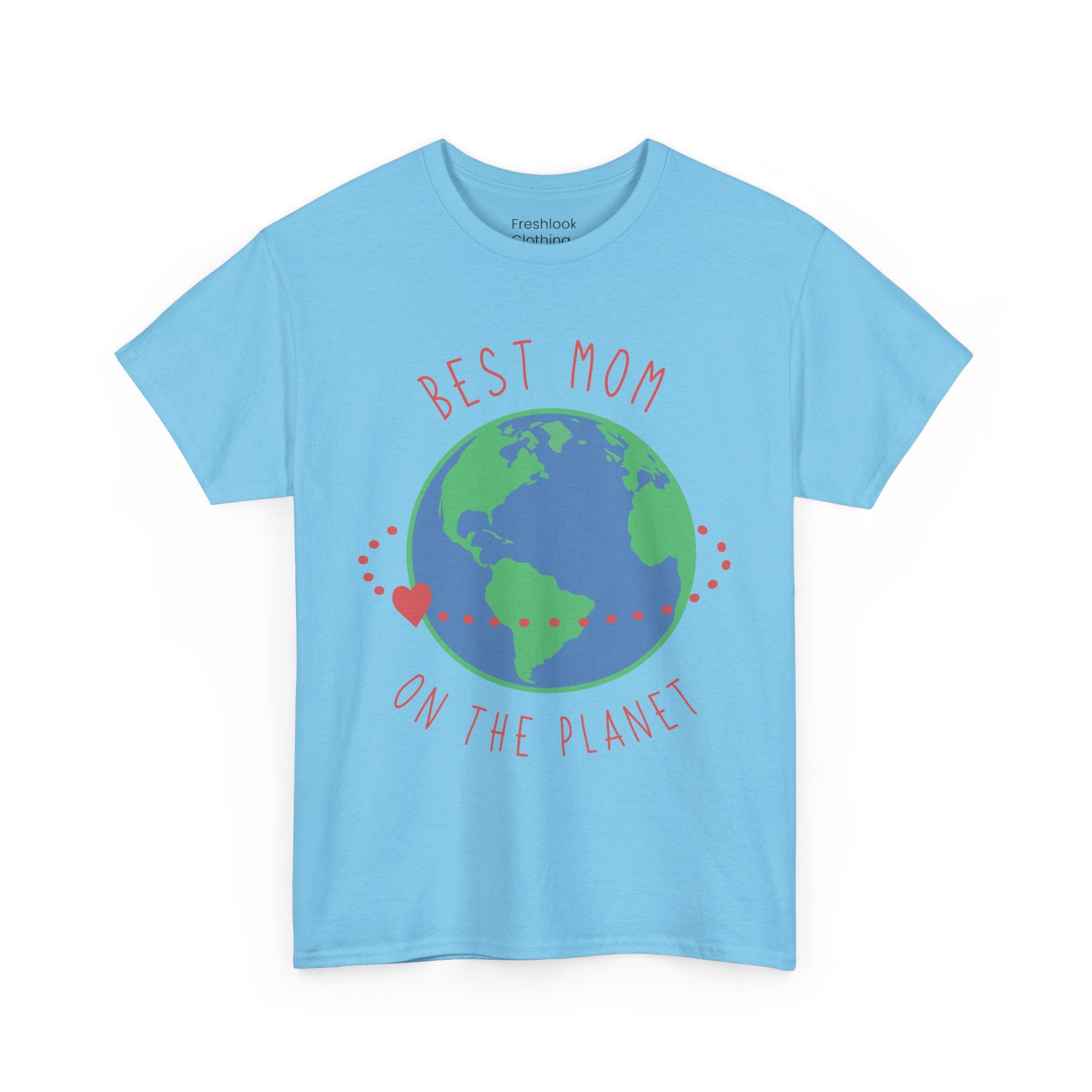 Mom T-Shirt - Best Mom on the Planet Design