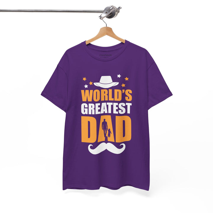 Dad's T-Shirt - World's Greatest Dad Design