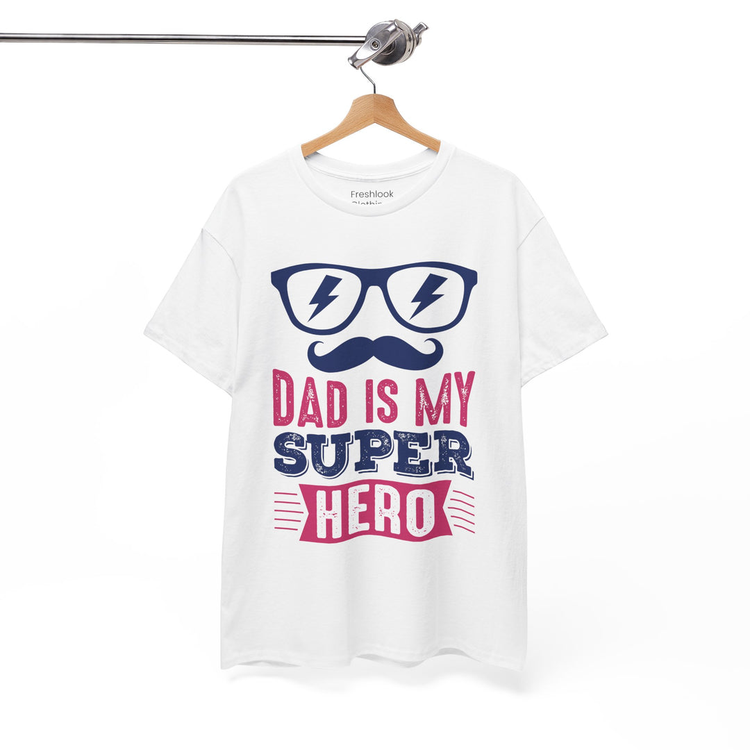 Dad's T-Shirt - Dad Is My Superhero Design