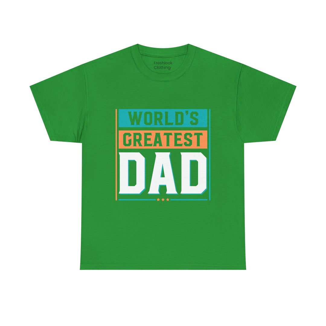 Dad's T-Shirt - World's Greatest Dad Design