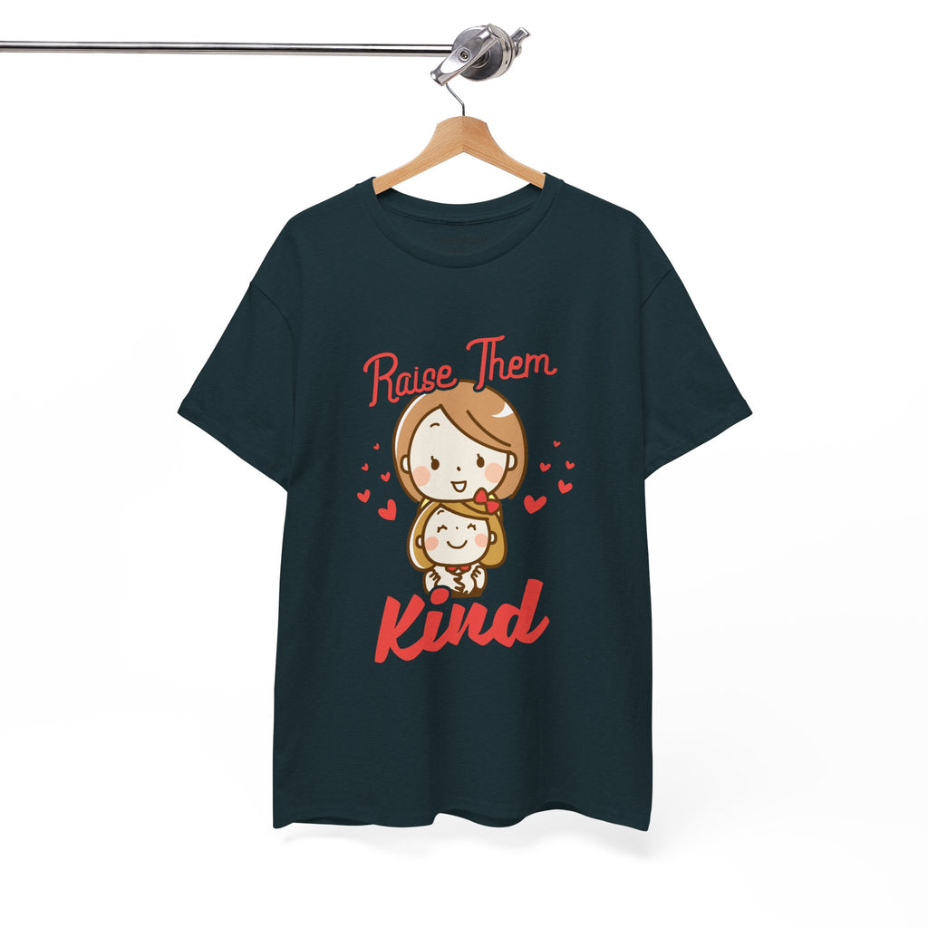 Mom T-Shirt – Raise Them Kind – Sweet Family Love Design