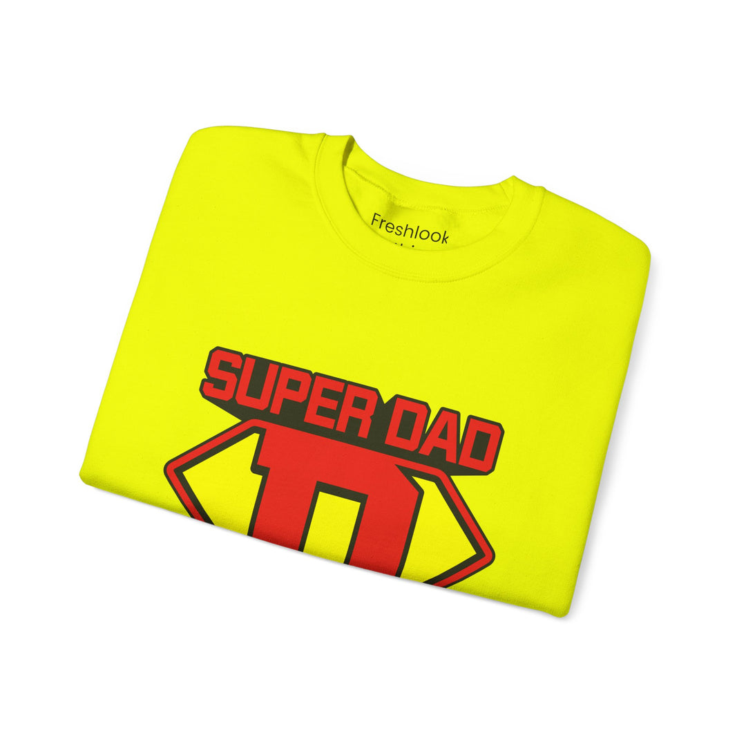 Dad’s Sweatshirt – Super Dad Design