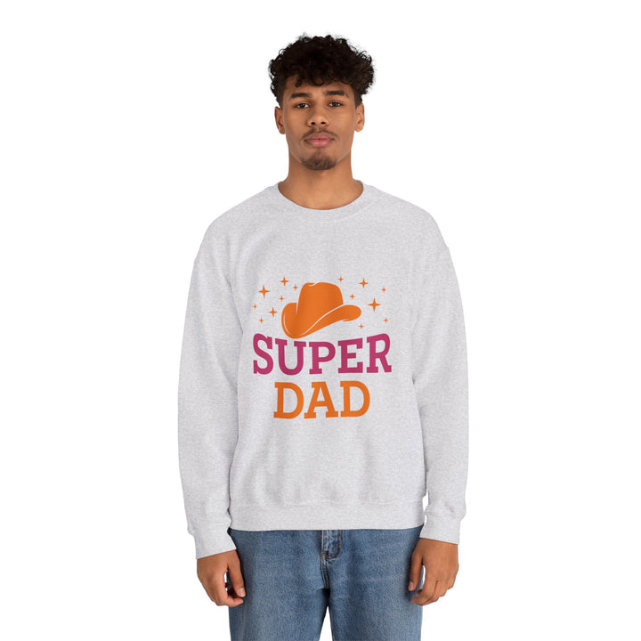 Dad’s Sweatshirt – Super Dad Design