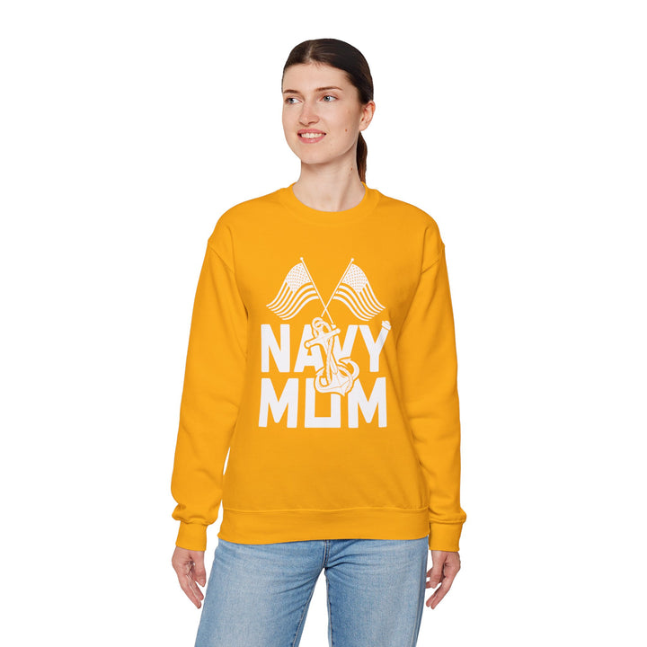 Mom's Sweatshirt - Navy Mom Design – Proud Military Family Apparel