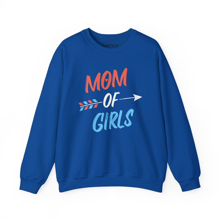 Mom's Sweatshirt - Mom of Girls Design