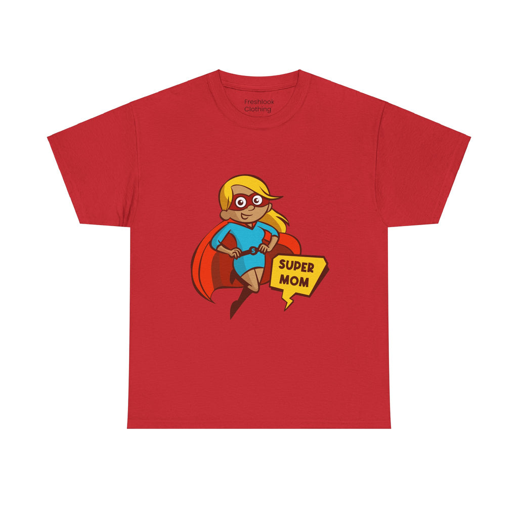 Mom T-Shirt - Super Mom Design