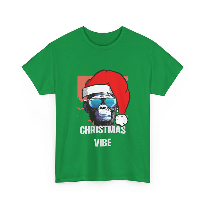 Christmas Vibe Gorilla Unisex Tee, Fun Christmas t-shirt