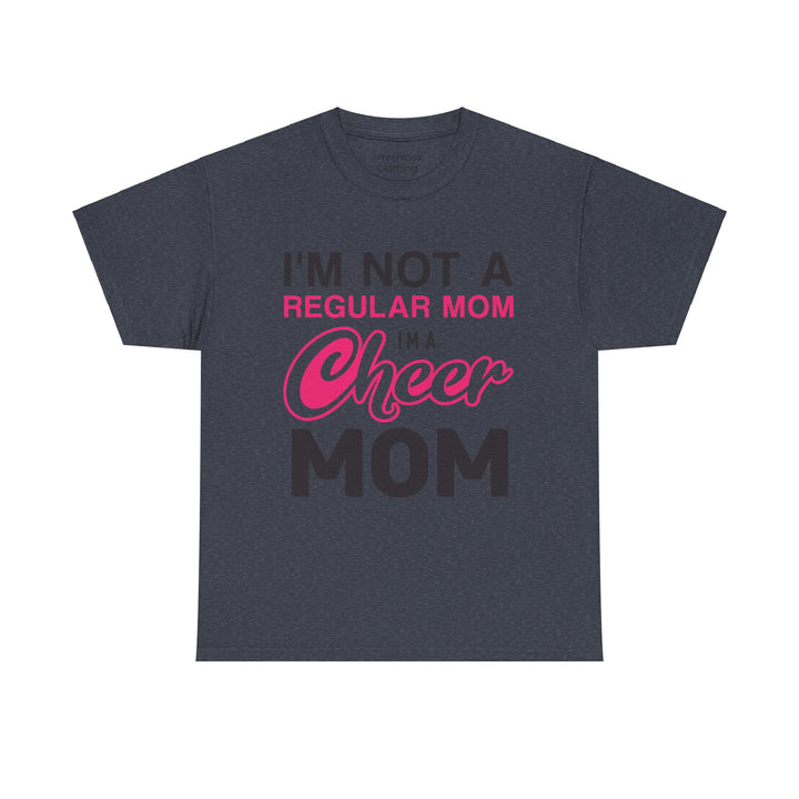 Mom T-Shirt - I'm Not A Regular Mom - Cheer Mom Design for Cheerleading Events