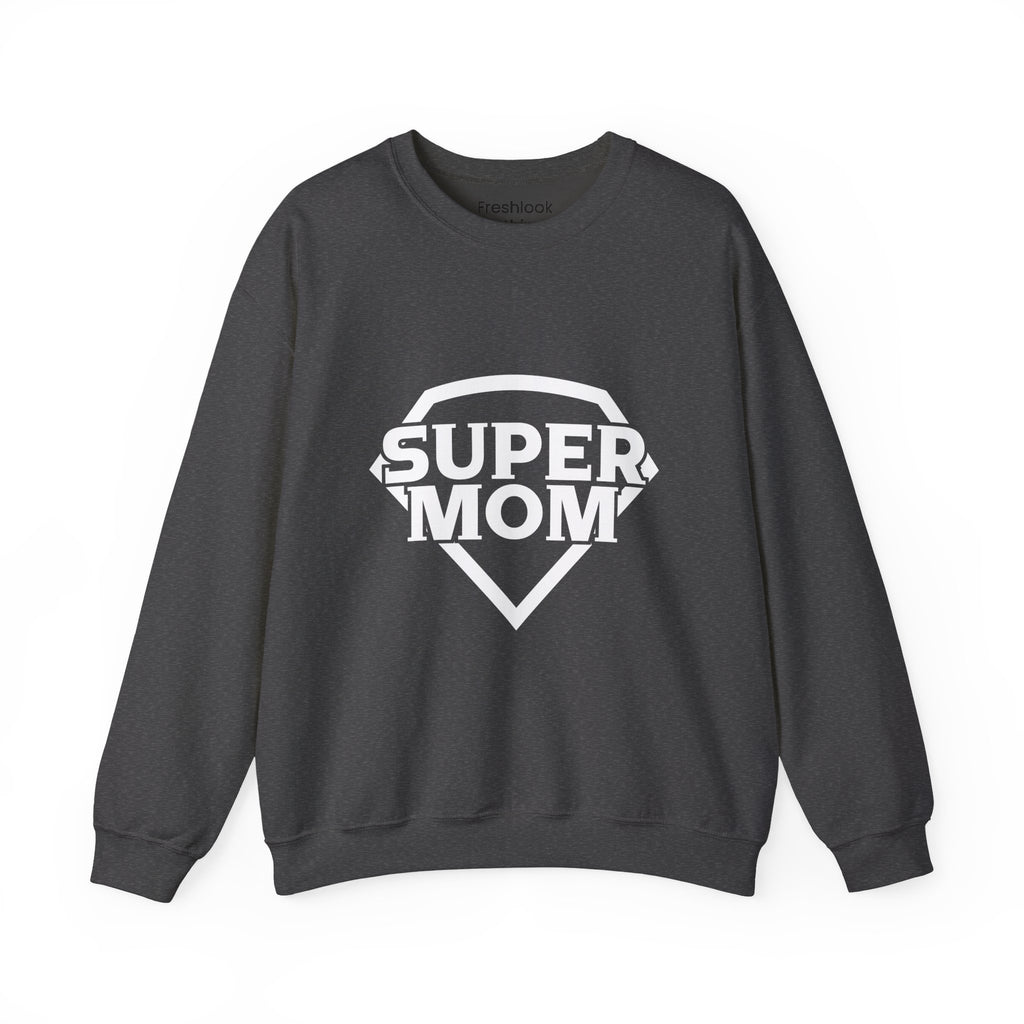 Mom Sweatshirt - Super Mom Design